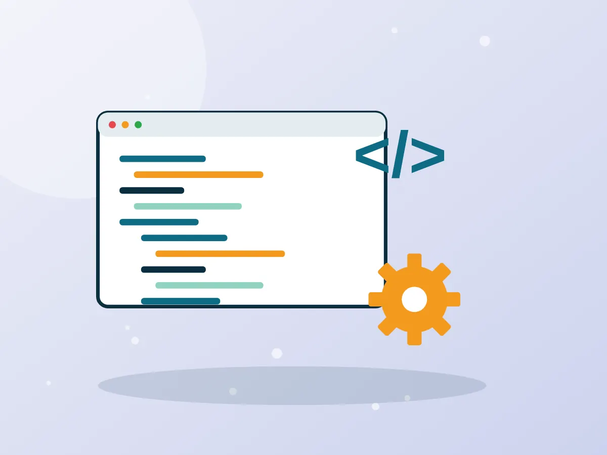 Concept image illustrating api development and integration services